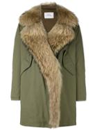 Forte Couture Hooded Parka Coat