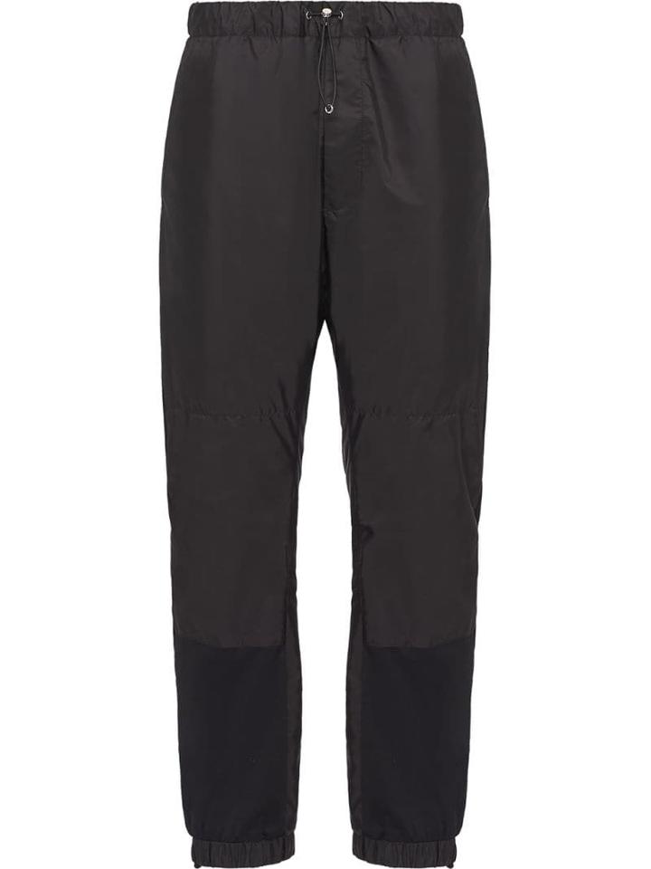 Prada Cinch Cord Track Pants - Black