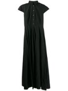 Aspesi Maxi Shirt Dress - Black