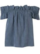 Ulla Johnson Off The Shoulder Top - Blue