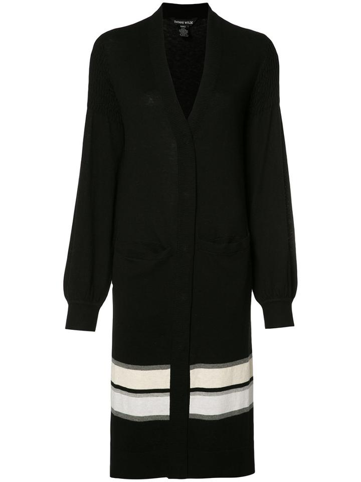 Thomas Wylde Edima Cardigan, Women's, Size: Xs, Black, Silk/cotton/viscose