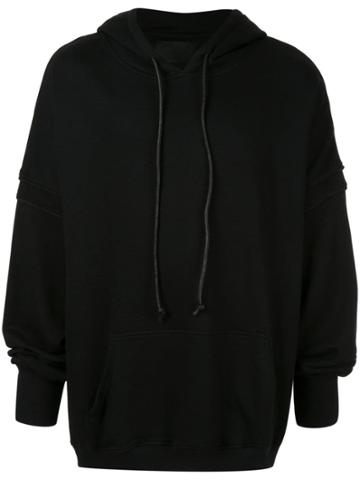 Joe Chia Oversized Black Hoodie