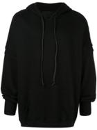 Joe Chia Oversized Black Hoodie
