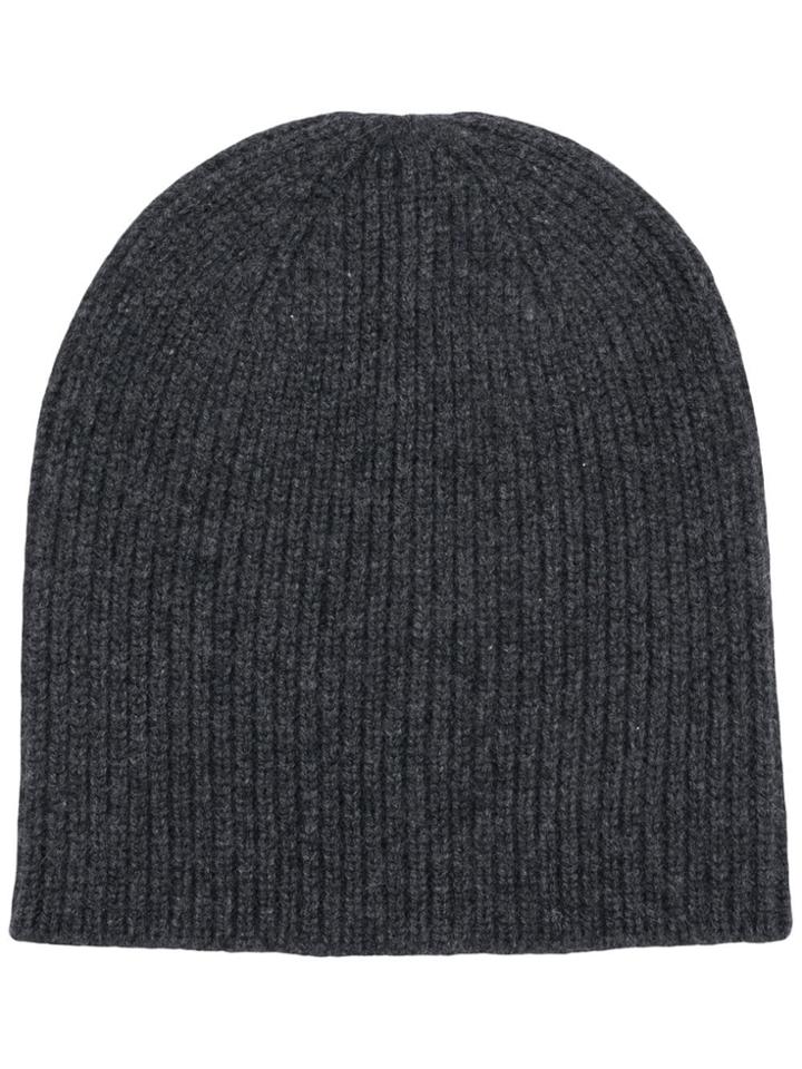 Joseph Cashmere Beanie - Grey