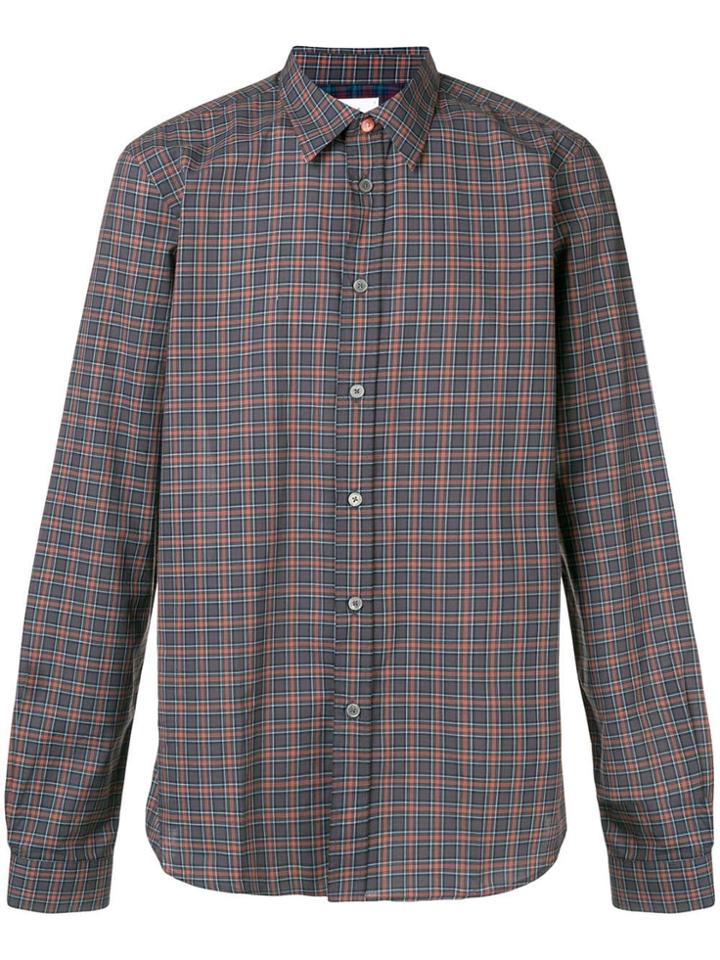 Ps By Paul Smith Check Shirt - Grey