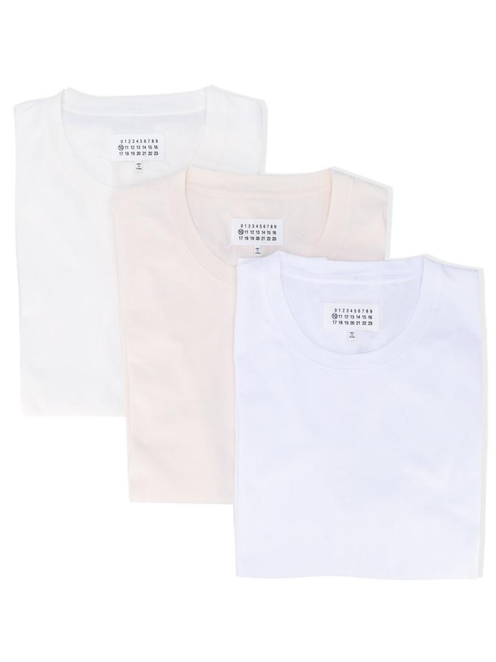Maison Margiela - Classic Crew Neck - Men - Cotton - S, White, Cotton