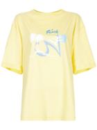 Walk Of Shame Printed Florida T-shirt - Yellow & Orange