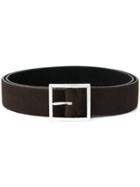 Orciani Squared Buckle Belt - Brown
