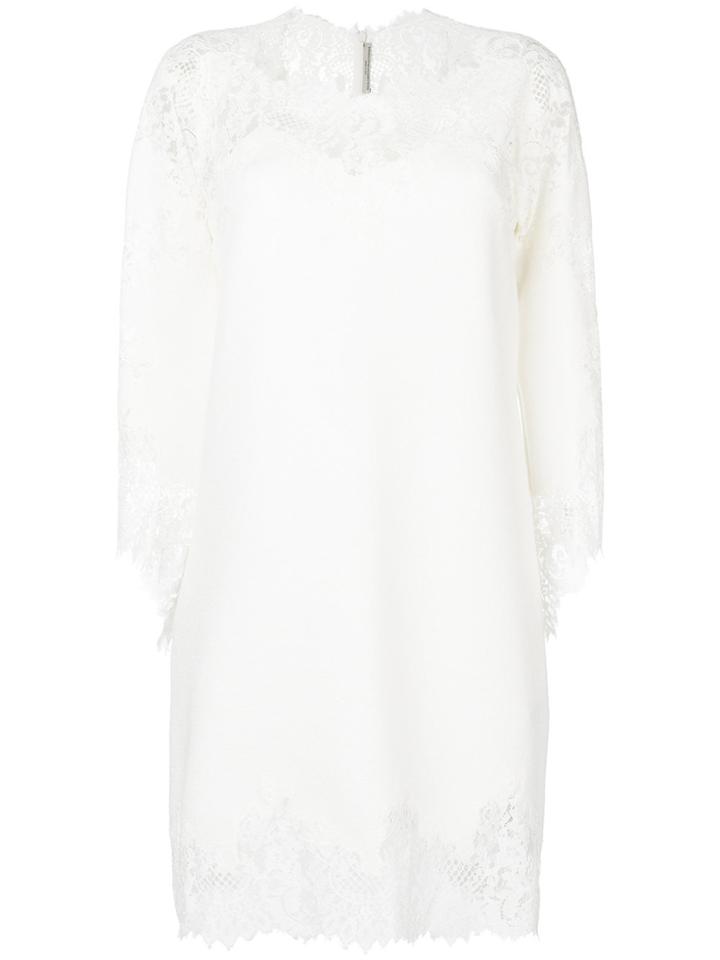 Ermanno Scervino Lace Mini Dress - White