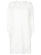 Ermanno Scervino Lace Mini Dress - White