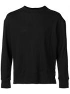 Mr. Completely Crew Neck Sweatshirt, Men's, Size: Small, Black, Cotton