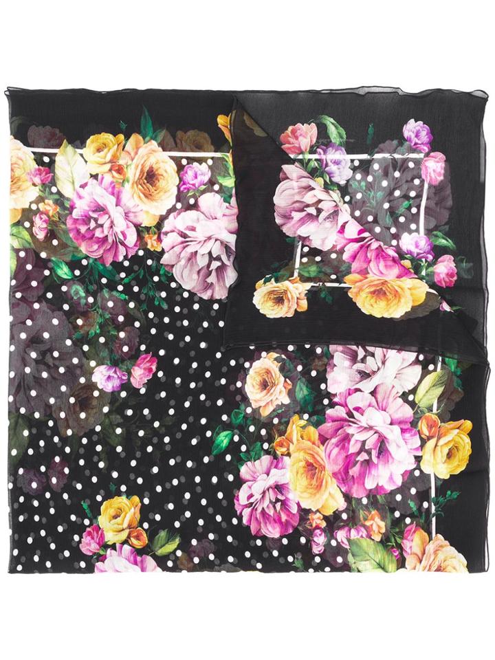 Dolce & Gabbana Dolce & Gabbana Fs182agdr62 Hn08c Fiori Notturni Fondo