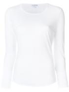 James Perse Scoop Neck Top - White