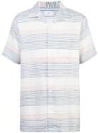 Onia Vacation Striped Shirt - White