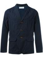 Universal Works Barra Blazer, Men's, Size: Small, Blue, Cotton/polyester