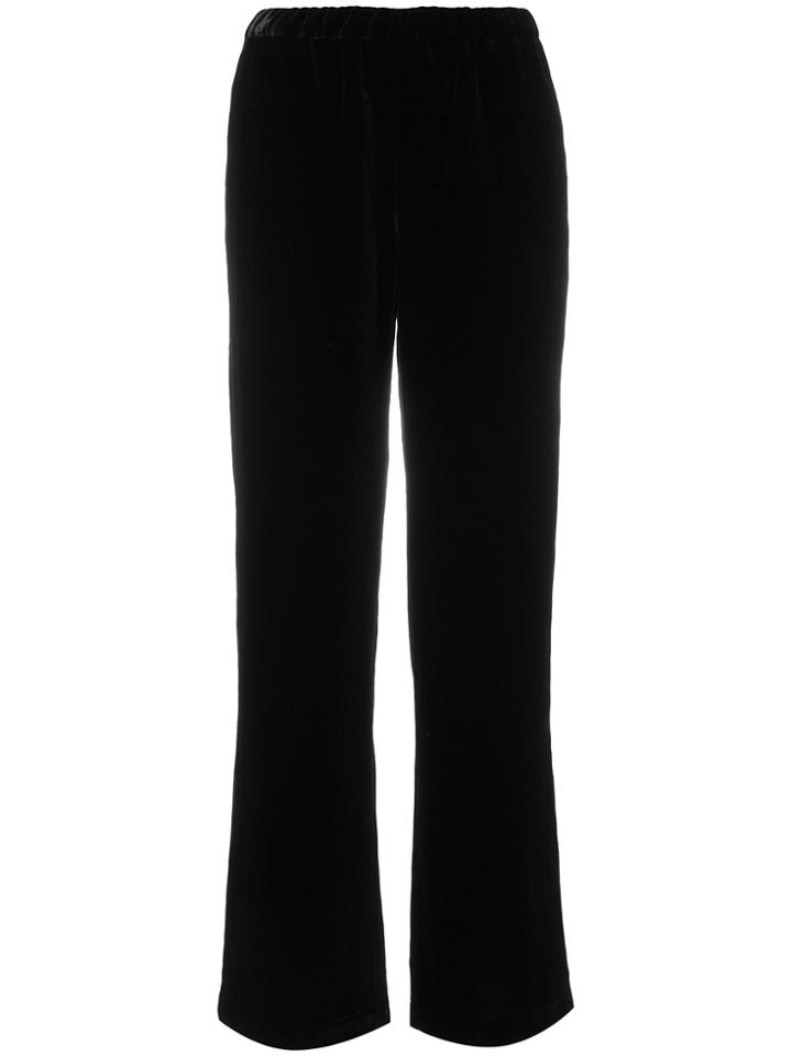 Ql2 Wide Leg Trousers - Black