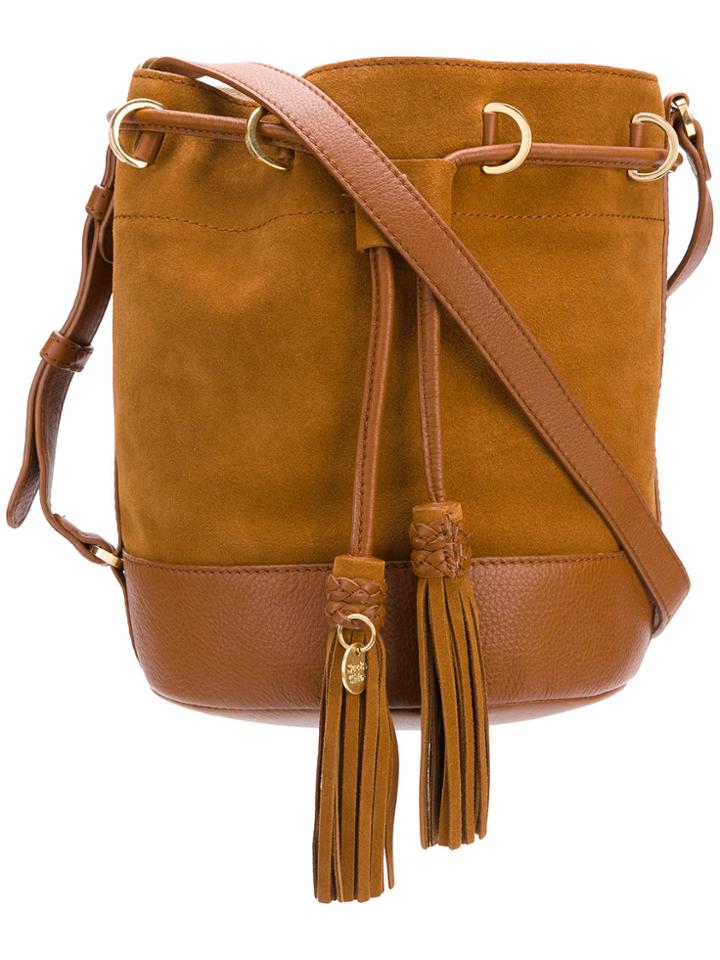See By Chloé Tasseled Bucket Bag - Brown