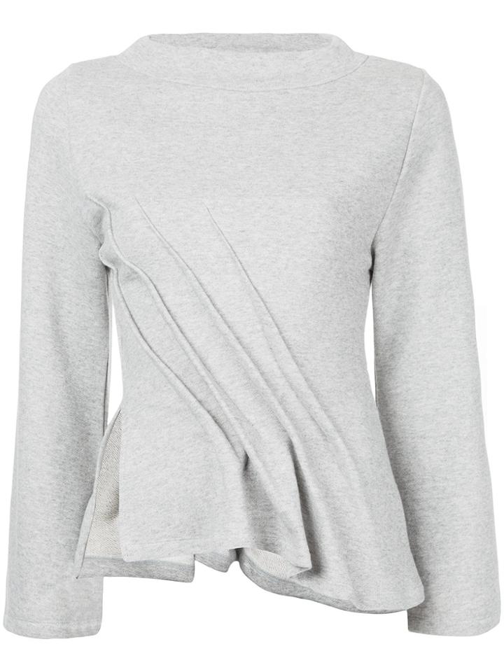 Maison Mihara Yasuhiro Tack Twist Jumper - Grey