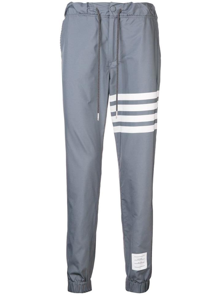 Thom Browne 4-bar Swim-tech Sweatpants - Grey