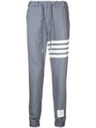 Thom Browne 4-bar Swim-tech Sweatpants - Grey