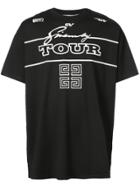 Givenchy 4g Logo Tour T-shirt - Black