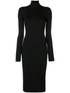 Dsquared2 Jersey Midi Dress - Black