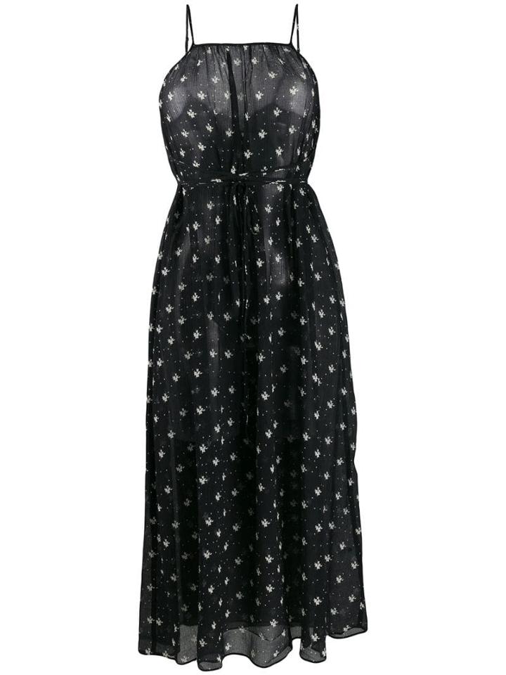 Rixo Buttercup Print Dress - Black