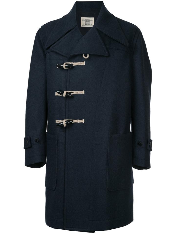 Kent & Curwen Duffle Coat - Blue
