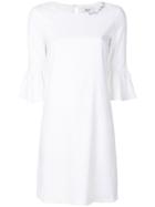 Blugirl Embellished Neck Dress - White