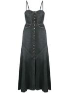 Jean Atelier Long Denim Dress - Grey