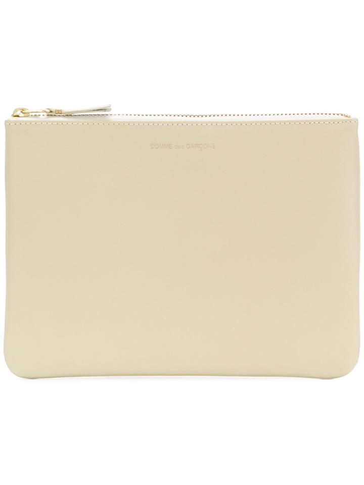 Comme Des Garçons Wallet Coin Purse - Nude & Neutrals