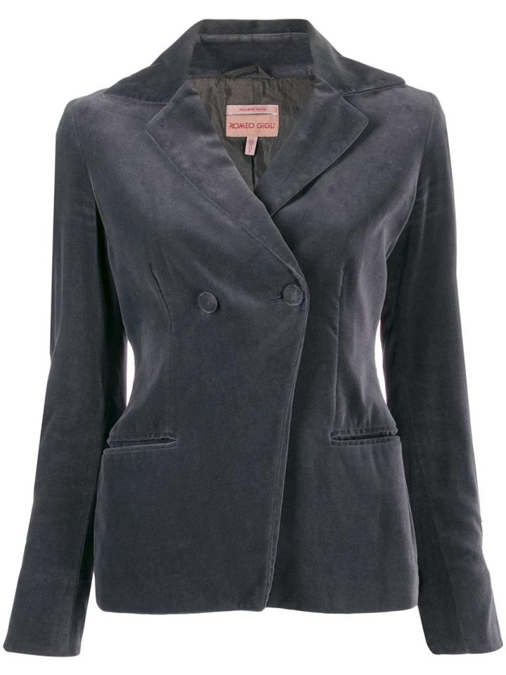 Romeo Gigli Pre-owned 1990's Double-breasted Blazer - Grey
