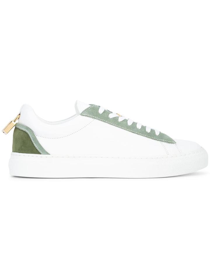 Buscemi Tennis Lock Sneakers - White