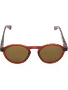 Mykita Mykita X Maison Margiela Round Sunglasses - Red