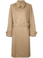 Joseph Belted Coat, Women's, Size: 38, Nude/neutrals, Polyamide/viscose/virgin Wool