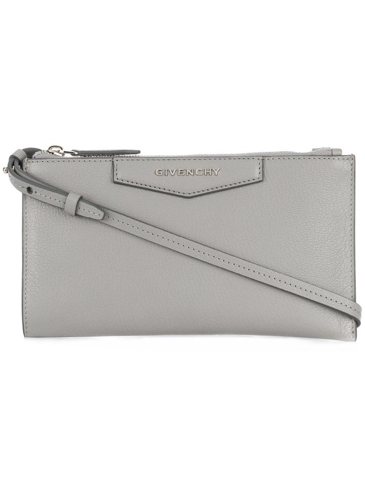 Givenchy Antigona Cross-body Pouch - Grey