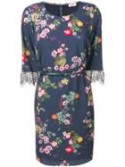 Liu Jo Floral Print Dress - Blue