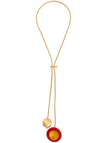 Marni Planets Charms Necklace - Gold