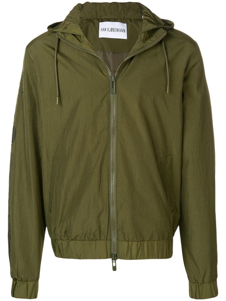 Han Kj0benhavn Hooded Track Jacket - Green