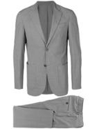 Eleventy Striped Two-piece Suit - Grey
