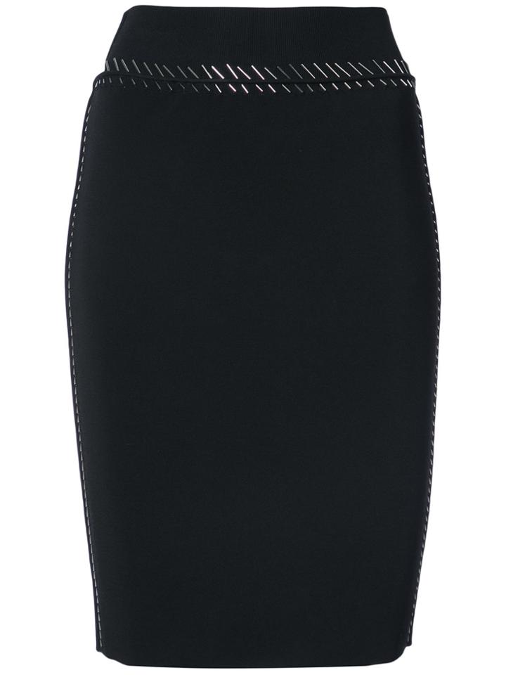 Alexander Wang Sequin Embellished Skirt - Black