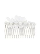 Simone Rocha Crystal And Pearl Comb - White