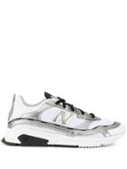 New Balance Metallic Low Top Sneakers - White