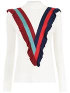 Nk Ruffled Jumper - White