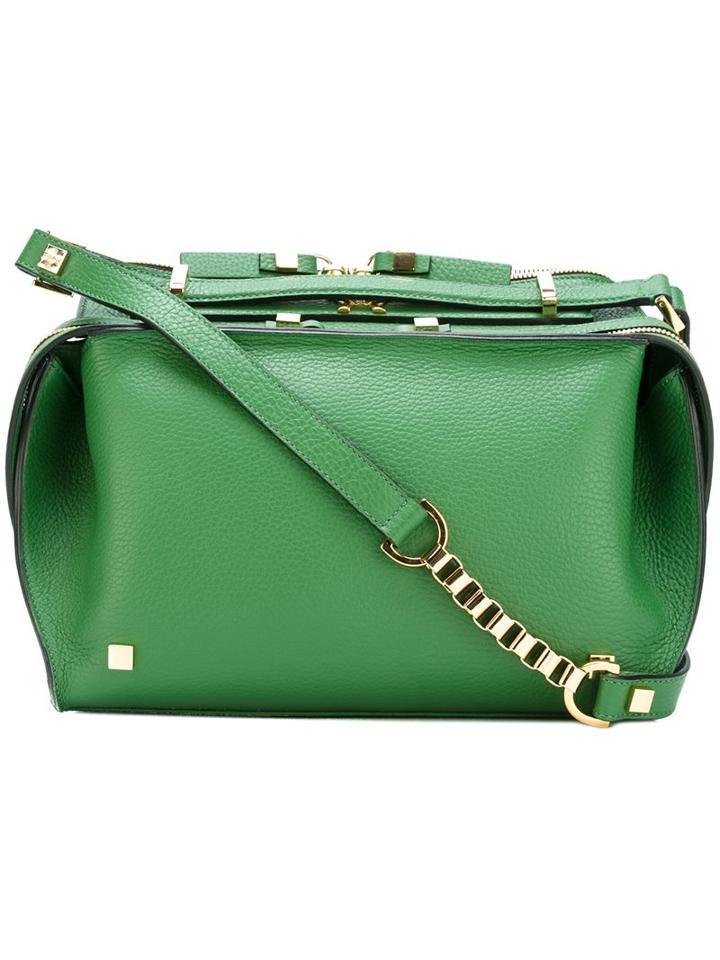 Giancarlo Petriglia Top Handle Crossbody Bag, Women's, Green