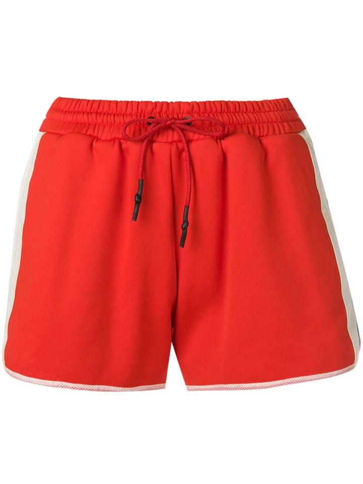 Yves Salomon Army Athletic Shorts - Red