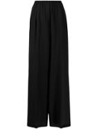 Forte Forte Colour Block Flared Trousers - Black