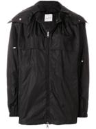 Moncler Zipped Oversized Jacket - Black