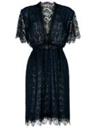 À La Garçonne Lace Dress - Blue