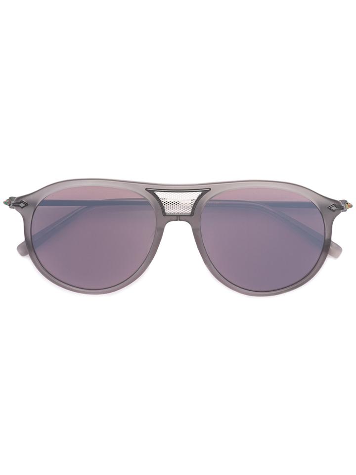 Matsuda Modified Aviator Sunglasses - Grey